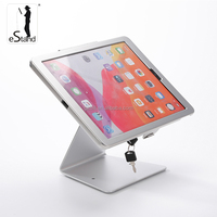 Support de table en métal EStand pour tablette, présentoir de sécurité pour comptoir, compatible iPad Air Pro 10.9" 11", Samsung A9 A11 Plus S7 S8 S9, avec étui verrouillable