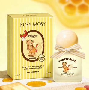 Ensemble de brumes parfumées KOSY MOSY Teddy Bear, parfum floral fruité à la noix de coco, eau de parfum longue durée, kit cadeau de parfum liquide pour femmes - Product Image 3