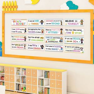 Affirmations quotidiennes inspirantes, motivation, encouragement à la pleine conscience, croissance, mentalité positive, cartes d'affirmations positives pour enfants - Product Image 4
