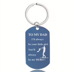 Custom Promotional Keychain Stainless Steel Metal <b>Key</b> Chains Car Keyring with logo - Product Image 6