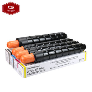 Juego Completo de Cartuchos de Tóner Compatibles para Canon Imagepress C 60 65 600 650 660 700 710 750 800 810 850 910, Tóner en Polvo Japonés T01 - Product Image 1