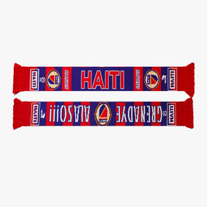 Écharpes Coronation Love Écharpe tricotée personnalisée imprimée pour encourager l'équipe à créer une écharpe <span class=keywords><strong>de</strong></span> football tricotée exclusive et chaleureuse - Product Image 3