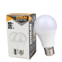 Prix d'usine, vente en gros, ampoule LED A60 3W 5W 7W 9W 10W 11W 12W 15W 18W 20W E27 B22 avec pièces SKD, ampoule LED-A