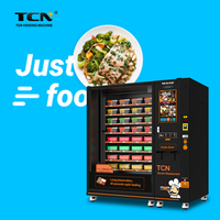 Distributeur Intelligent TCN Automatique avec Écran Tactile pour Repas Chauds – Distributeur Automatique de Hot-Dogs