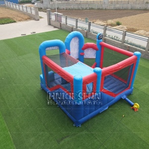 Top Qualité Gonflable Aveng-ers Bannière À Thème Moonwalk Jumper Gonflable Videur Château Maison pour Trampoline Park Utilisation - Product Image 6