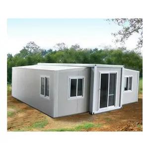 Rencana rumah Modern 4 kamar tidur 40 kaki digunakan 3 wadah dapat diperluas rumah