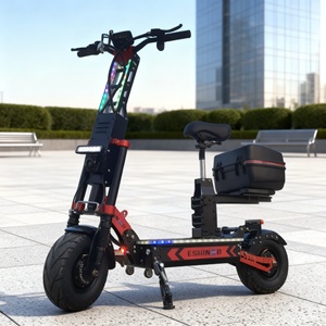 Trottinette électrique à deux roues, modèle le plus vendu, avec contrôle par application, double moteur 8000W 10000W, batterie lithium 72V 40AH 60AH 80AH 100AH, roues de 13 et 14 pouces - Product Image 1