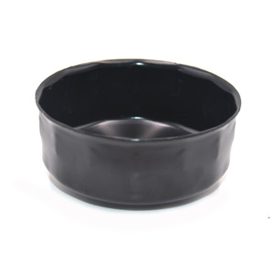 Outil de démontage du bouchon du filtre à huile automobile, clé à douille de 76mm pour Bmw Audi, plastique noir - Product Image 3