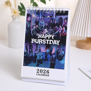 KPOP StrayKids I-DLE ST 2026 calendario Hyunjin Felix V <span class=keywords><strong>Jungkook</strong></span> S.Coups Wonwoo Fashion Calendar Fashion forniture quotidiane per arredamento Desktop - Product Image 6
