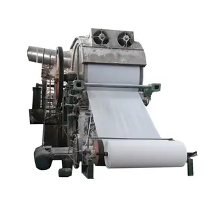 1760mm small Second hand napkin toilet paper roll making machine production line toilet tissue paper manuafcturing machine price