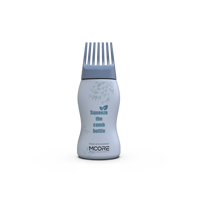 60ML couleur personnalisée doux au toucher vide peigne en plastique bouteille emballage salon de coiffure maison teinture capillaire vide peigne en plastique bouteille emballage
