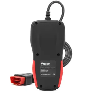 VR800 Vgate OBD2 Pembaca Kode Kesalahan, Alat Pindai Diagnostik OBD-II, Memeriksa Lampu Mesin Mobil dengan Data Langsung (VR800)
