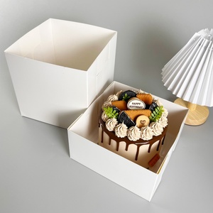 Cajas para Pasteles Sunshine para Bodas y Cumpleaños, 10x10x5, 20x20x8, 4, 6, 8, 10, 12, 14 Pulgadas de Alto - Product Image 4