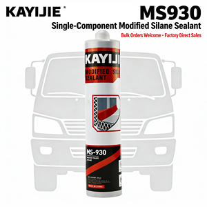 Scellant hybride KAYIJIE, polymère MS transparent à faible module modifié au silane pour la menuiserie, la construction, l'utilisation au sol, <span class=keywords><strong>colle</strong></span> hybride - Product Image 4