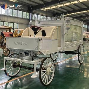 Carruaje de caballos de la princesa Cenicienta a la venta Carruajes turísticos de boda real Carruaje de caballos eléctrico de boda - Product Image 2