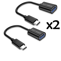Adaptador TechSide TI157 USB-C a USB-A hembra, 10 Gbps 3.1 Gen2 (China)