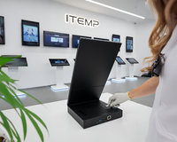 TA101-MS68T 10,1 дюймов 800x1280 Разрешение 10-точечный сенсорный Android11 Настольный дисплей AIO Крытый 1-летний облачный CMS закаленный