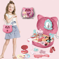 Filles beauté jouet Faire Up Robe Jouer Coiffeuse Jouets Filles Kit Beauté Maquillage Set Enfants
