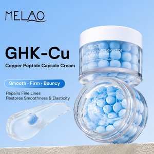 Crema en Cápsulas de Colágeno Facial de Marca Privada con Péptidos GHK-Cu, Péptidos de Cobre, PDRN, Colágeno Rosa y Ácido Hialurónico para Aclarar la Piel - Product Image 2