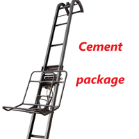Chariot élévateur de chantier pour le transport de mortier et de briques cellulaires, longueur personnalisable