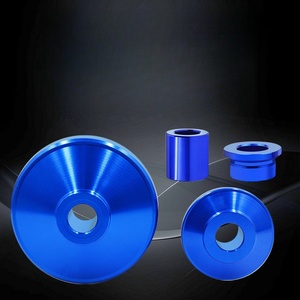 Pièces de moto, usinage CNC, accessoires de moto, lot de 4 enjoliveurs : enjoliveurs de roue de moto en aluminium coloré - Product Image 4