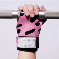 Sangles de musculation en cuir véritable, gants de gym, poignées de barre de traction, protection des mains et des poignets, unisexe