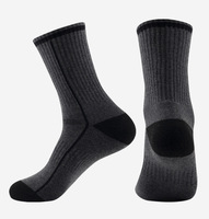 Chaussettes de ski personnalisées pour équipe, épaisses, avec fond en tissu éponge, absorbant l'humidité, antidérapantes, amortissantes, pour la randonnée, le snowboard, les sports de plein air