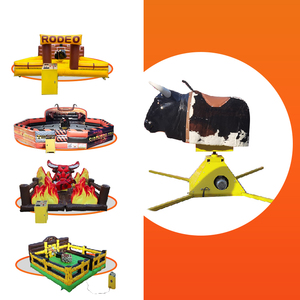 Cơ khí bò đi xe máy người lớn cơ khí Rodeo Bull cưỡi công viên giải trí máy Rodeo cơ khí bò - Product Image 3