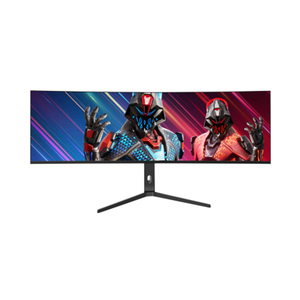 Personalización de logotipo de arranque gratis 49 pulgadas sin marco 1500R 32:9 Soporte de elevación 5K 144Hz Monitor LED IPS curvo para juegos 1ms 100% SRGB - Product Image 1