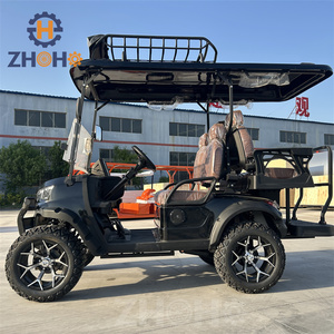 Le chariot de golf électrique 72V modèle 2026 le plus vendu, homologué pour la circulation routière et adapté aux visites touristiques et aux patrouilles. - Product Image 3