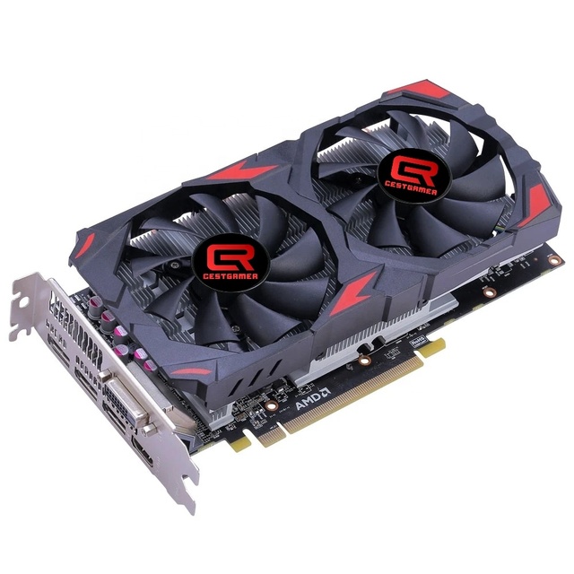 Original Gaming RX580 8GB 2048SP DDR5 256Bit with 8 Power Pins DP HD DVI Display Ports