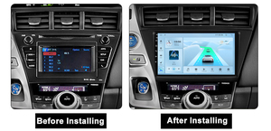 Radio con Pantalla Táctil Android de 32 GB ROM, Pantalla IPS de 1280*720, Autoradio con GPS para <span class=keywords><strong>Toyota</strong></span> <span class=keywords><strong>Prius</strong></span> <span class=keywords><strong>Plus</strong></span> V Alpha 2012-2017 - Product Image 2