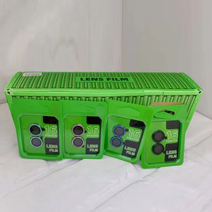 Protector de Lente de Cámara de Vidrio Transparente Green Eagle Eye con Cobertura Total para <span class=keywords><strong>iPhone</strong></span> 16 15 14 <span class=keywords><strong>13</strong></span> 12 11 <span class=keywords><strong>Pro</strong></span> <span class=keywords><strong>Max</strong></span> 17 Air - Product Image 2