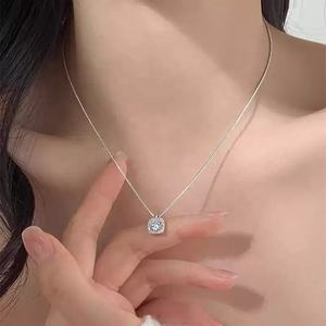 Collier chaîne clavicule à la mode et haut de gamme en argent pur S925 - Product Image 5