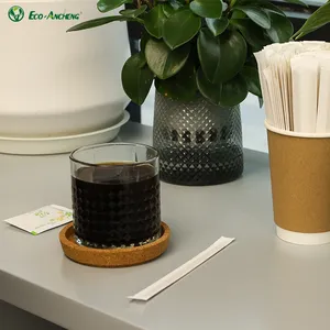 Bastoncini di caffè in bambù Agitatore per bevande usa e getta da 110mm 140mm agitatore per caffè in bambù bastoncini di agitazione ecologici Non in plastica