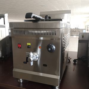 قلي غاز مسال تجارية محمولة بالغاز مع ترموستات/مقلاة غاز Gf181 (مفردة) و 18 لتر - Product Image 3