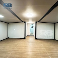 Villa préfabriquée moderne de luxe, 20 pieds, 30 pieds, 40 pieds, 2 à 3 chambres, nouvelle conception, extensible, maison conteneur, maisons préfabriquées