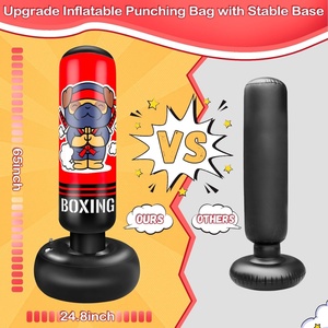 Columna de Boxeo Inflable de PVC Ecológica y Resistente, Juguete de Fitness para Niños, Uso Interior y Exterior, Fácil de Usar - Product Image 4