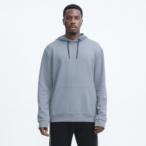 Sudadera con logotipo personalizado para hombre, 100% algodón, corte ajustado, estilo casual, teñido liso, precio al por mayor para invierno. - Product Image 1