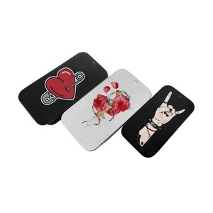 Nhà Máy Bán Buôn Kim Loại Trượt Quà Tặng Tinplate Hộp Đầy Màu Sắc Trận Đấu/Viên Thuốc/Bạc Hà Kẹo Lưu Trữ Logo Tùy Chỉnh In <span class=keywords><strong>Mini</strong></span> Hộp Thiếc Gói - Product Image 6