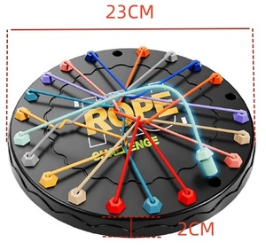Trò chơi Hội đồng giáo dục trẻ em xuyên biên giới thử thách nâng dây thách thức thúc đẩy logic tư duy nhựa CHA mẹ-con - Product Image 4