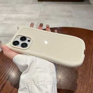 Tai Mèo cho Apple 13 12 11 cao cấp 14 màu tinh khiết Trong Suốt TPU đơn giản dễ thương Cô gái iphone15promax điện thoại di động Trường hợp bán buôn - Product Image 6