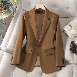 Traje Personalizado <span class=keywords><strong>de</strong></span> Fábrica <span class=keywords><strong>Blazer</strong></span>, Traje <span class=keywords><strong>de</strong></span> <span class=keywords><strong>Mujer</strong></span> Casual <span class=keywords><strong>de</strong></span> <span class=keywords><strong>Oficina</strong></span> <span class=keywords><strong>de</strong></span> Color Sólido con un Solo Botón, <span class=keywords><strong>Blazer</strong></span> <span class=keywords><strong>de</strong></span> <span class=keywords><strong>Mujer</strong></span> Elegante y Delgado - Product Image 2