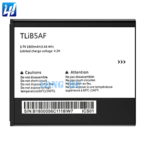 3.7V 1800mAh tlib5af Pin cho <span class=keywords><strong>Alcatel</strong></span> một cảm ứng <span class=keywords><strong>Pop</strong></span> <span class=keywords><strong>C5</strong></span> OT 5036 5036D 5035d OT-997 liên kết khu vực - Product Image 3