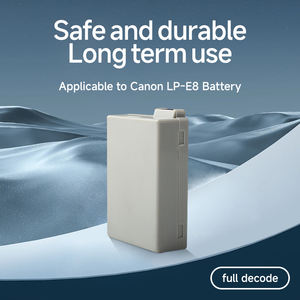 1500mAh <span class=keywords><strong>Batterie</strong></span> <span class=keywords><strong>LP</strong></span>-<span class=keywords><strong>E8</strong></span> pour <span class=keywords><strong>Canon</strong></span> EOS 550D 600D 650D 700D Kiss X4 X5 X6i X7i Rebel T2i Caméra 7.4V Tension - Product Image 2