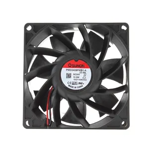 Sunon fan PMD2409PMB1-A (2).GN PF92381BX-1000C-A9H PMD1209PMB1-A (2).GN 9238 12V 24v 92x92x38mm soğutma fanı küçük invertör fanı