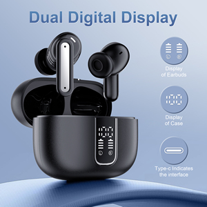 Auriculares Bluetooth TWS de 13 mm con Micrófono HD para Llamadas, Auriculares Intrauditivos de Silicona con Pantalla LED Dual de Energía - Product Image 2