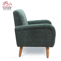 Nouveau design, vente en gros, ensemble de canapés de salon de style nordique, canapé en bois pour salle à manger, ensemble de canapés en velours, mobilier