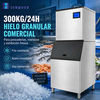 Système de refroidissement pour bars et services de boissons avec glace en granulés provenant d'une machine à glace commerciale, affichage des codes d'erreur et personnalisation OEM et ODM