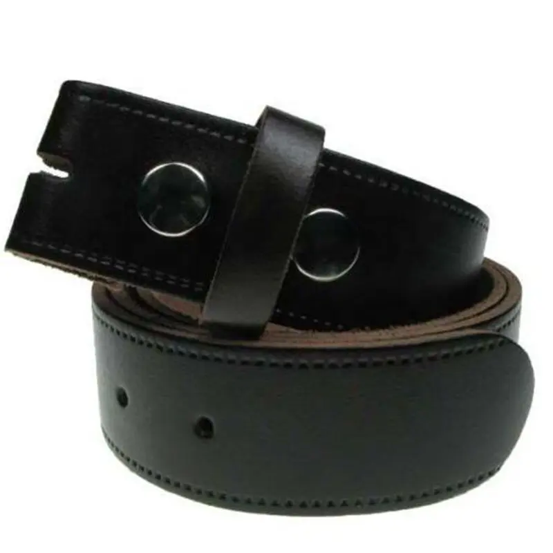 BEL5 Men Original PU Leather Belt/Wholesale Leather Belt Straps without Buckles